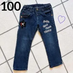 MIKIHOUSE 100 ミキハウス デニム ジーパン パンツ ダブルビー