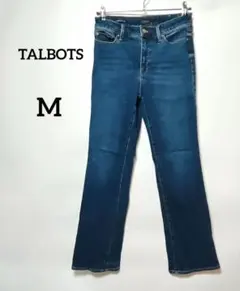 【TALBOTS】 ジーンズ ネイビー 【M】 レディース 美品 デニム