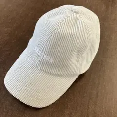 ミントグリーン　コーデュロイキャップ