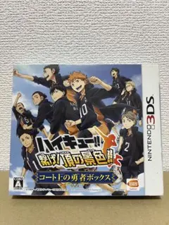 【未使用】【希少】【限定盤】ハイキュー 烏野高校の挑戦 コート上の勇者ボックス