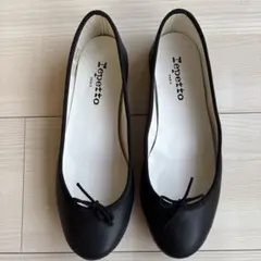 repetto　レペット　バレリーナ サンドリオン　黒37のサムネイル