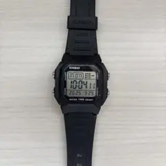 CASIO デジタル腕時計 ブラック 100M防水のサムネイル