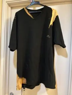 M.U.L. Tシャツ 脱色Tシャツ　ブラック