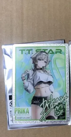 勝利の女神NIKKE タワーレコードカフェ限定特典 プリカ トレーディング