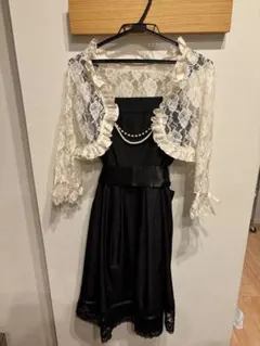 【匿名配送】パーティードレス　ボレロセット