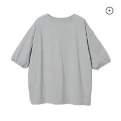 百々千晴♡the shishikuiオーバーサイズティシャツ　グレー&ブラック 百々千晴♡the shishikuiオーバーサイズティシャツ グレー