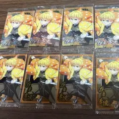 バラ可 最新10弾 無限城編 鬼滅の刃 ウエハースカード 善逸SR4ノーマル4