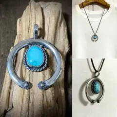 【希少】オールドナバホ　ペンダントトップ　ナジャ　スターリング　ネックレス 希少】オールドナバホ ペンダントトップ ナジャ スターリング