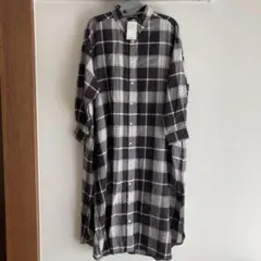 新品　サマンサモスモス 前開きシャツワンピース