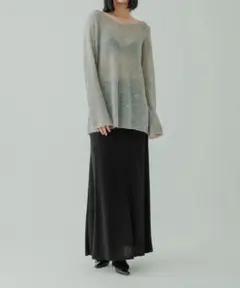 【yo BIOTOP】mohair knit top モヘアニット