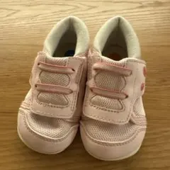 【13センチ】アシックス　ピンク ベビーシューズ