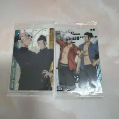 呪術廻戦 食玩 カード 五条悟 夏油傑 セット キラ 水着