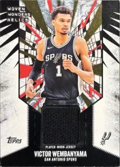 【1373】Spurs Viktor Wembanyama Relicsカード