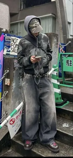 FTW リバーシブル カモ MA-1 グレー 短丈