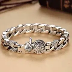 シルバー メンズ パーソナライズ ブレスレット