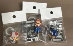 スーパーマリオブラザーズ めじるしアクセサリー マリオ キノピオ ボムヘイ