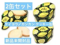 タイヨウノカンカン 新品未開封品 クッキー缶 2缶 太陽ノ塔洋菓子のサムネイル
