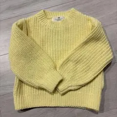 ニット　黄色　H&M 110