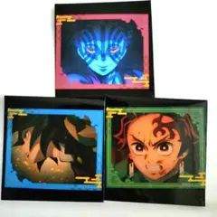 鬼滅の刃グッズ　ランダム封入ステッカー 無限城編（猗窩座　義勇　炭治郎）