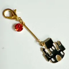ハロウィン✨お城チャーム✴︎ハンドメイドマスクチャーム✨キーホルダー