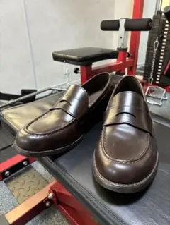 【美品】REGALメンズ ダークブラウン ローファーのサムネイル