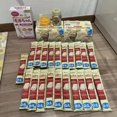 ほほえみらくらくミルク21本+らくらくキューブ13本+E赤ちゃん10本