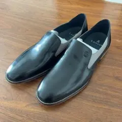 新品 26.5㎝ LANVIN ブラック メンズシューズ