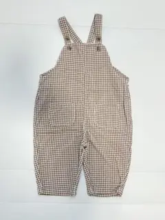 aladin kids サロペット チェック XS