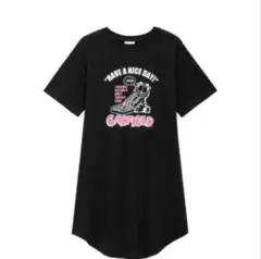 黒　140 新品未使用　ワンピースガーフィールド　チュニック　ワンピース