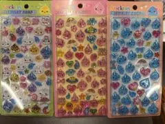 しずくちゃん　シール　3枚セット