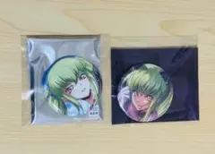 コードギアス C.C. 缶バッジ まとめ売り コードギアス 反逆のルルーシュ C.C.イラスト缶バッジ コンプ 3