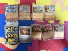 スタートデッキ100 25番 ピカチュウ 全ミラー セット ピカチュウSAR