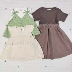 未使用あり ペアマノン branshes バースデイ トップス ワンピース