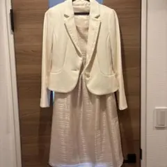 ジャケット、ワンピース、スカート3点セット