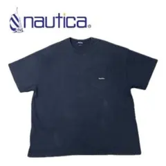 NAUTICA ノーティカ Tシャツ ネイビー 胸ポケット 半袖