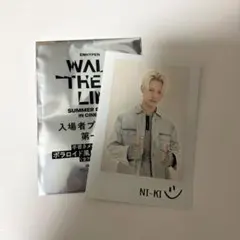 ENHYPEN WALK THE LINE 入場者特典 ビジュアルカード ニキ