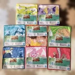 ワンピース 一番くじ　H賞　タオルコレクション　全8種コンプリートセット