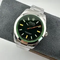 ROLEX 新品 ロレックス人気40mmの時計8m