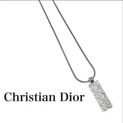 Dior　トロッター　プレート　総柄　ラインストーン　ネックレス　オマケ2個付き