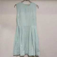 Gap ノースリーブ ひざ丈ワンピース ライトグリーンのサムネイル