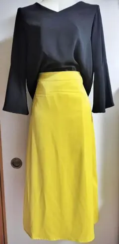 上下セットアップ フレアブラウス フレアスカート