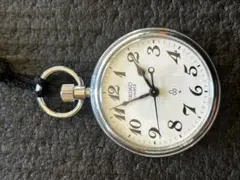 SEIKO 7550-0010 セイコー クォーツ 懐中時計　鉄道時計 稼働品