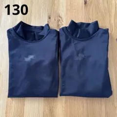 SSK アンダーシャツ ジュニア 130 ネイビー 2枚セット