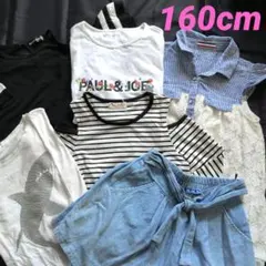 子供服まとめ売り 6点セット 女の子 160cm 夏服 Tシャツ