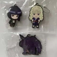 ハンターハンター　ラバーマスコットキーホルダー ミケ　シルバ　カルト