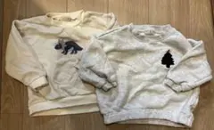 petit main トレーナー 2点セット100㎝