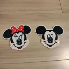 LOVE♡新作❤️❂ラブ❣ミニー❂ミッキー❥ワッペン✶ディズニー 