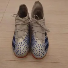 adidas Predator サッカーシューズ シルバー/ブルー