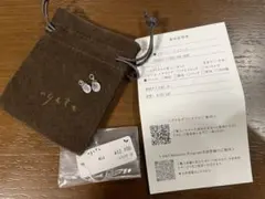 agete K10ラブラドライト　ピアスチャーム