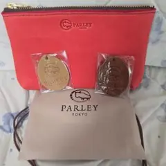 【未使用・クリーナー付き】PARLEY エルク革マルチポーチ